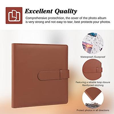  288 Pockets Photo Album for Fujifilm Instax Mini Camera, Photo  Album for Polaroid, Leather Cover, Photo Album for Instax Mini 12 11 9 40  90 8 7 Evo LiPlay Instant Camera, 2x3 Photo Album(White) : Office Products