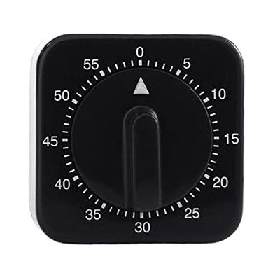 Mechanical Timer,Portable 60 Minutes Count Down Mechanical Kitchen Timer,No  Batteries Required Kitchen Learning Management Timer, Kitchen Cooking Tool  Food Preparation for Home - Yahoo Shopping