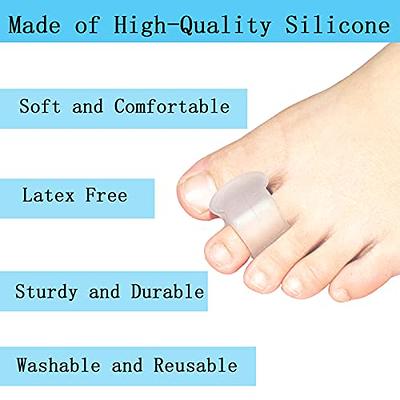 Single Loop Toe Spacer for Bunions - 4 Count - Beige