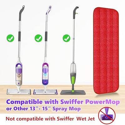 Swiffer Wet Jet Spray Mop Multi-Surface Mopping Pads, Hard Surface  Cleaners, 15 Count