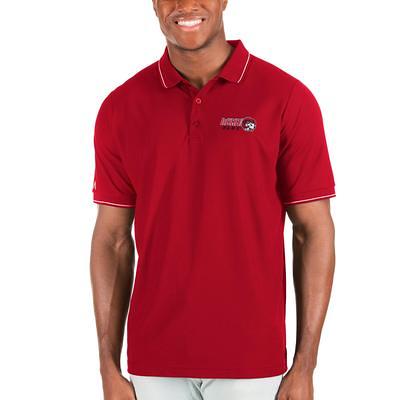 Antigua Men's Tennessee Titans Nova Red/Grey Polo - Yahoo Shopping