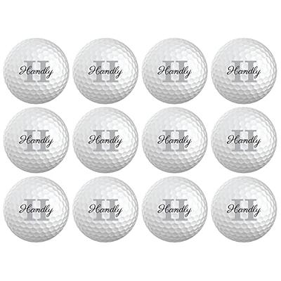 infusion Personalized Golf Ball Gift Set - Monogrammed Golf Balls - 12  Custom Golf Balls Plus 2 NexTees