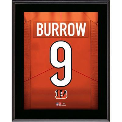 Joe Burrow Cincinnati Bengals Autographed 8 x 10 White Jersey Throwing Horizontal Photograph