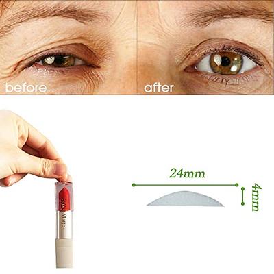 Eyelid Tape, Invisible Double Eyelid Lifter Strips, Waterproof Eyelid  Stickers with Fork Rods and Tweezers, Lids by Design for Hooded, Droopy,  Uneven, Mono-eyelids 