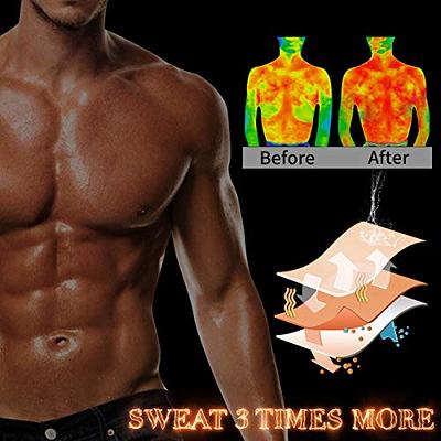 SHAPERIN Men Neoprene Sauna Waist Trainer Trimmer Vest with