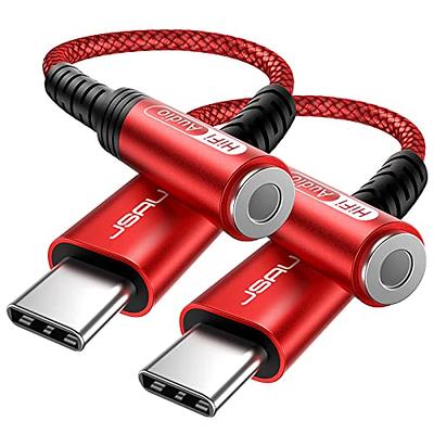 UGREEN USB C to 3.5mm Audio Adapter Hi-Fi Stereo Type C to Aux Headphone  Male Cord Car Auxiliary Cable Compatible with iPhone 15 Pro Max/15 Plus