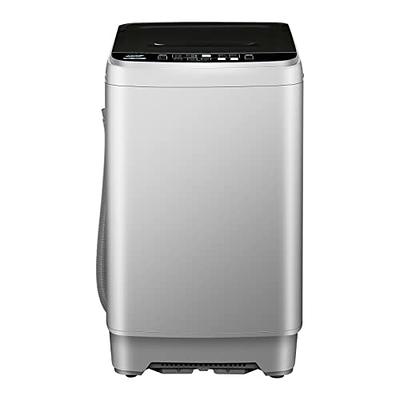 Euhomy Compact Dryer 1.8 cu. ft. Portable Clothes Dryers with Exhaust Duct  with Stainless & Comfee Portable Washing Machine, 0.9 cu.ft Compact Washer