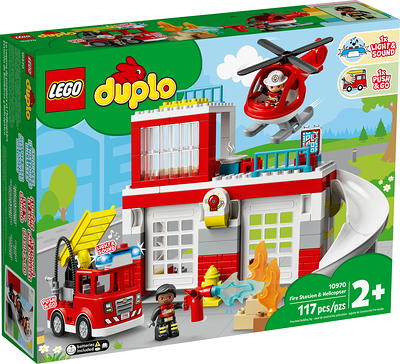 LEGO DUPLO Town Fire Engine, Toddlers Toy - Imagination Toys