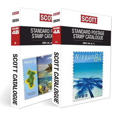 Scott Stamp Postage Catalogues: 2024 Scott Stamp Postage Catalogue Volume  4: Cover Countries J-M (2 Copy Set) : Scott Stamp Postage Catalogue Volume  4: Countries J-M (Edition 179) (Paperback) - Yahoo Shopping