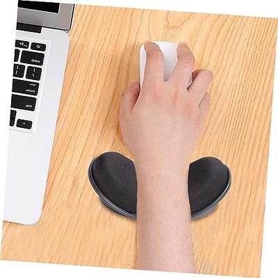 2Pcs Silicone Wrist Rest Gel Mouse Pad Wrist Support For Computer Laptop PC