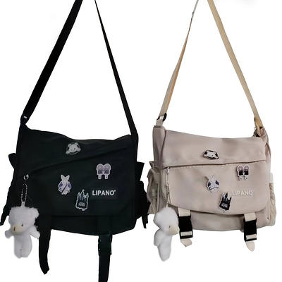 Laptop Shoulder Bag Postman Bag, - Temu