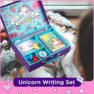 Unicorn Stationery Set for Kids - Unicorn Gifts for Girls Ages 6