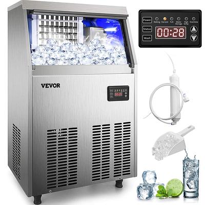 VEVOR 3-Cups Milkshake Maker Single-Head Milkshake Machine Silver