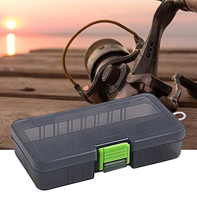  Lilureena 2pcs Fishing Tackle Box Plastic Box, Tackle