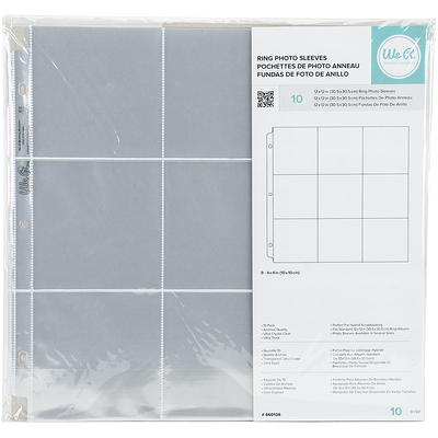 We R Memory Keepers® 12 x 12 Post Photo Sleeves with 4 x 6 Pockets,  10ct., Michaels