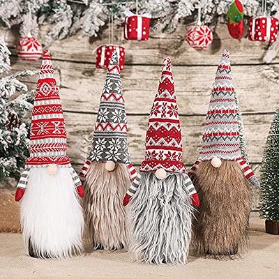 Christmas Gnomes Cute Handmade Gnome Christmas Decorations Wear Resistant