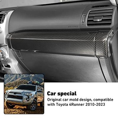 For 4runner 2010-2023 Carbon Fiber Car Central Control Dashboard Cover  Sticker Trim Interior Access