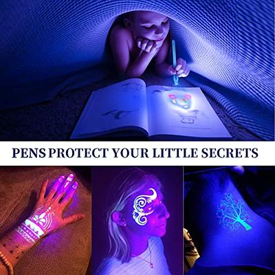 Thesixowls Invisible Ink Pen, 24 Pcs Spy Pen with UV Light, Secret Pen  Magic Disappearing Ink Markers for Kids Party Favors Goodie Bag Stuffers