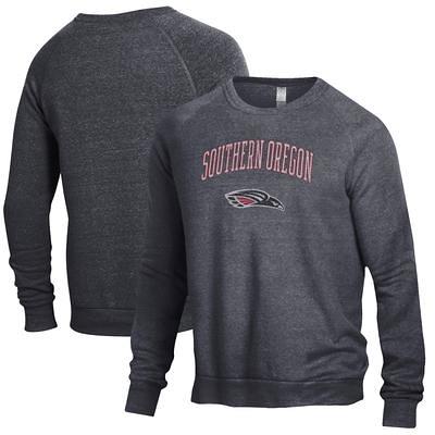 Women's Buffalo Bills Fanatics Branded Heathered Gray Jump Distribution  Tri-Blend Pullover Sweatshirt