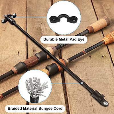 Fishing Rod Carry Strap Elastic Adjustable Tackle Holder Hook Loop