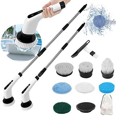 1200RPM Rechargeable Electric Spin Scrubber, 8 in 1 Electric Spin Scrubber  Cordless Tub and Tile Scrubber, 2000mAh Battery Power Shower Scrubber  50-inch Long Handle for Cleaning Household Bathroom - Yahoo Shopping