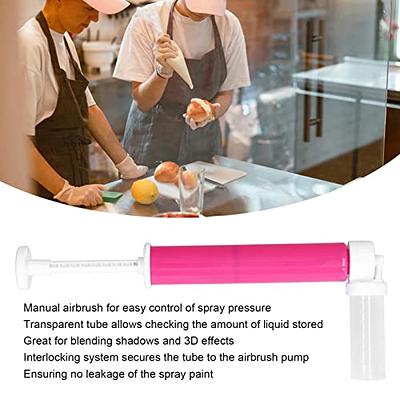 Cake Airbrush,Manual Airbrush for Cake Decorating,Durable Plastic Leakage  Proof Cake Airbrush Decorating Kit,Baking Coloring Spray Pump for DIY  Pastry Chocolate Cupcake(red) - Yahoo Shopping