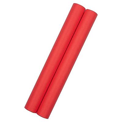 JAM Paper Gift Wrap - Matte Wrapping Paper - 52.6 Sq Ft Total (17 in x 18  Ft) - Matte Red - 2 Rolls/Pack - Yahoo Shopping