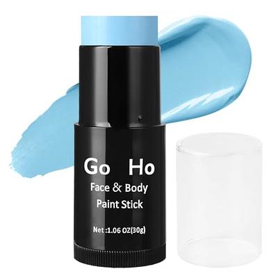 Go Ho Clown White Face Paint Stick(0.85oz),Water Based Cream White Body  Paint Washable,White Liquid Concealer,Covers Oil-Free,Halloween Cosplay SFX White  Foundation Makeup - Yahoo Shopping