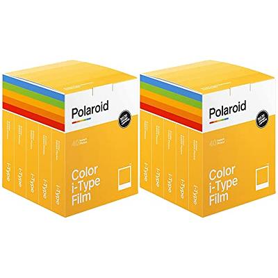 Polaroid Now 2nd Generation I-Type Instant Film Camera - Black (9095) &  Color I-Type Film - 40x Film Pack (40 Photos) (6010) & Photo Album - Large
