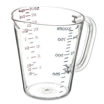 2 qt. Polycarbonate Clear Measuring Cup w/ Handle