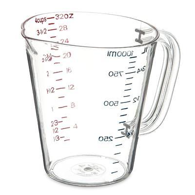 Clear Polycarbonate Measuring Cups