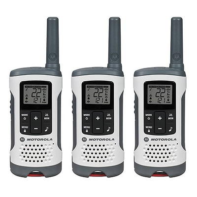 MOTOROLA Talkabout T478 35 Mile Range Rechargeable Red Cross Emergency  Preparedness 2-Way Radios with Charger T478 - The Home Depot