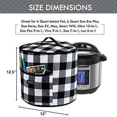 BAGSPRITE Dust Cover For Instant Pot 6 Quart Appliance Covers