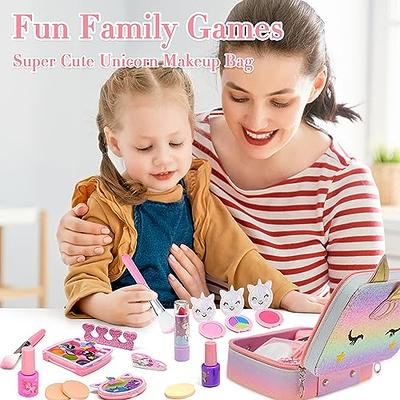Kids Makeup Kit for Girl - Kids Makeup Kit Christmas Toys for Girls Child  Play Real Makeup Set, Washable Make Up for Little Girls, Non Toxic Toddlers