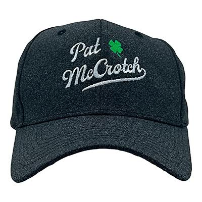 Pat McCrotch Hat Funny St Patricks Day Hat Sarcastic Baseball Caps Funny  Hats Saint Patrick's Day Novelty Hats for Men Black - Standard - Yahoo  Shopping