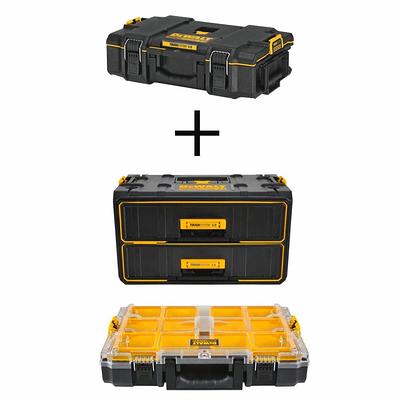 DEWALT TOUGHSYSTEM 2.0 22 in. Small Tool Box and TOUGHSYSTEM 2.0 24 in.  Mobile Tool Box, Black - Yahoo Shopping