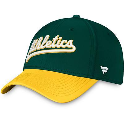 Oakland Athletics Fanatics Branded Women's Double Pom Cuffed Knit Hat -  Green/Gold