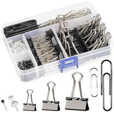 Paper Clips Binder Clips, 340PCS Paper Clips and Binder Clips