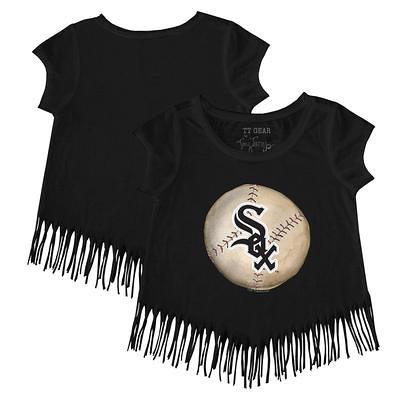 Seattle Mariners Tiny Turnip Girls Youth Tiara Heart Fringe T