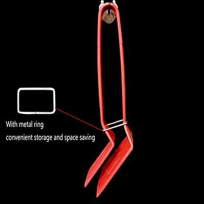 Stainless Steel Multipurpose Fish Frying Gripper Bread Clip Fried Steak  Clamp Barbecue Tongs Turner 