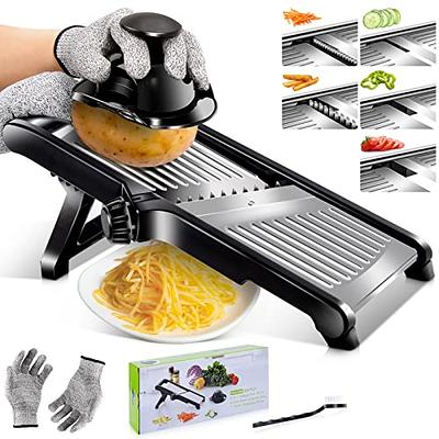 Mandoline Food Slicer (includes 13 attachments)