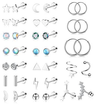 Stainless Steel Earring Studs  Stainless Steel Jewelry - Small