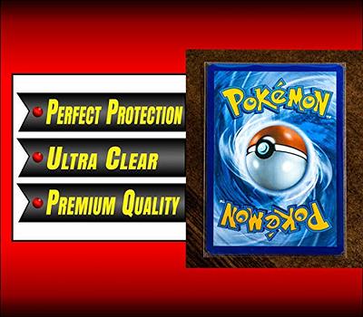 Pro Support 400 Premium Ultra Clear Standard Size Card Sleeves. Perfect for  Double-sleeving and Compatible with Pokemon Cards and Magic The Gathering