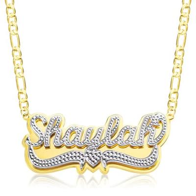 Allurelady Double Plated Name Necklace Personalized India | Ubuy