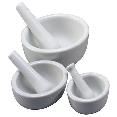 Gorilla Grip Original Mortar and Pestle Set, Small Size, 5 Inch