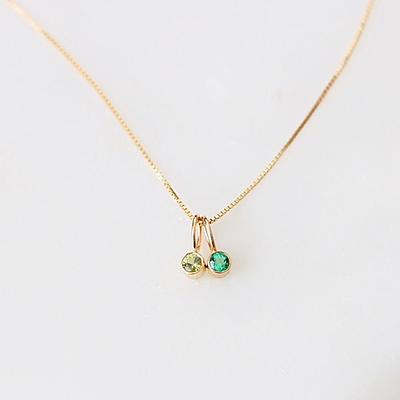 Kindred Birthstone Necklace — GLDN