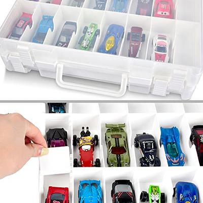 ALCYON Double Sided Toy Storage Organizer Case for Hot Wheels Car, for  Matchbox Cars, for Mini Toys, for Small Dolls. Carrying Box Container  Carrier with 48 Compartments - Upgrade (Box Only) - Yahoo Shopping