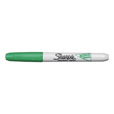 Sharpie Mini Permanent Markers Fine Point Gray Barrel Black Ink