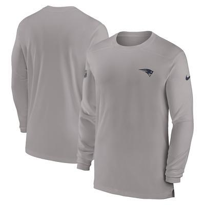 Men's Nike White Miami Dolphins Sideline Performance Long Sleeve T-Shirt