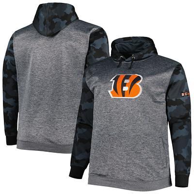 Men's Dunbrooke Black/Gray Cincinnati Bengals Big & Tall Alpha